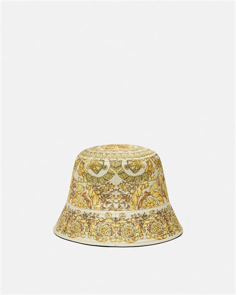 cheap versace bucket hat|Versace beanie.